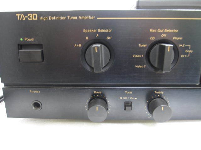 TA-30 Nakamichi ナカミチ チューナー アンプ 取説、リモコン