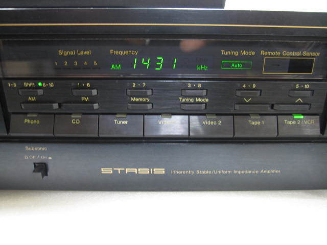 TA-30 Nakamichi ナカミチ チューナー アンプ 取説、リモコン