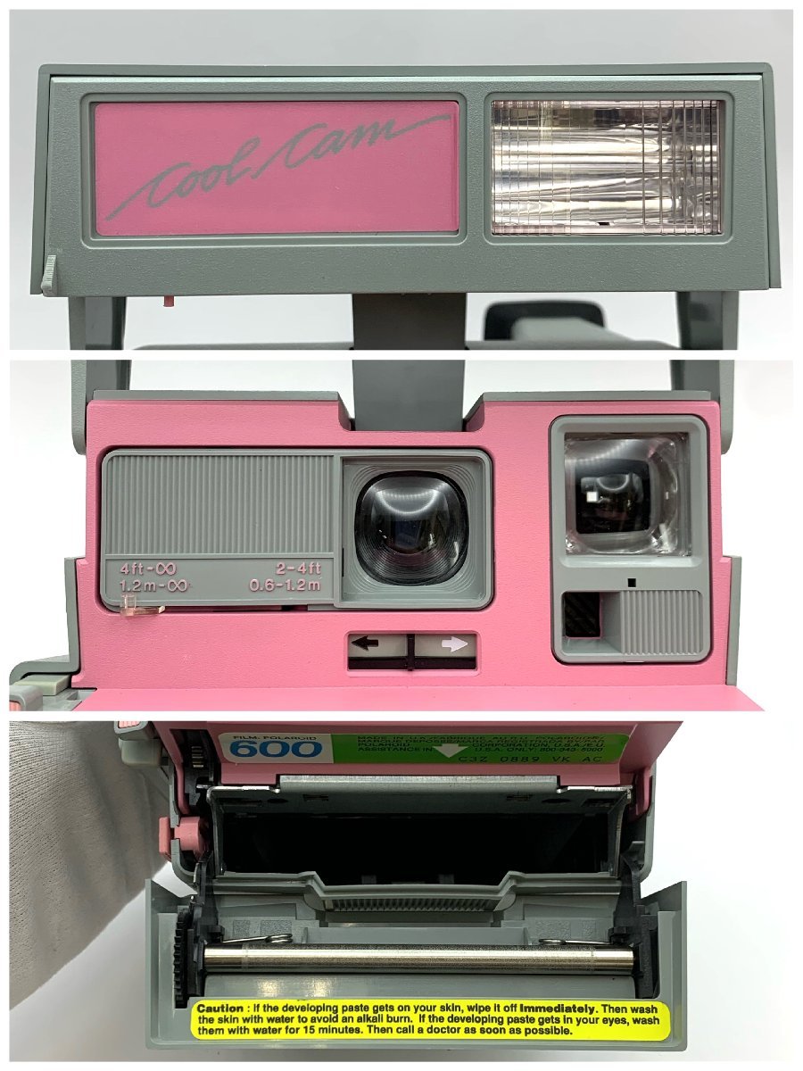 POLAROID/ポラロイド/cool cam/600/フィルムカメラ/インスタント