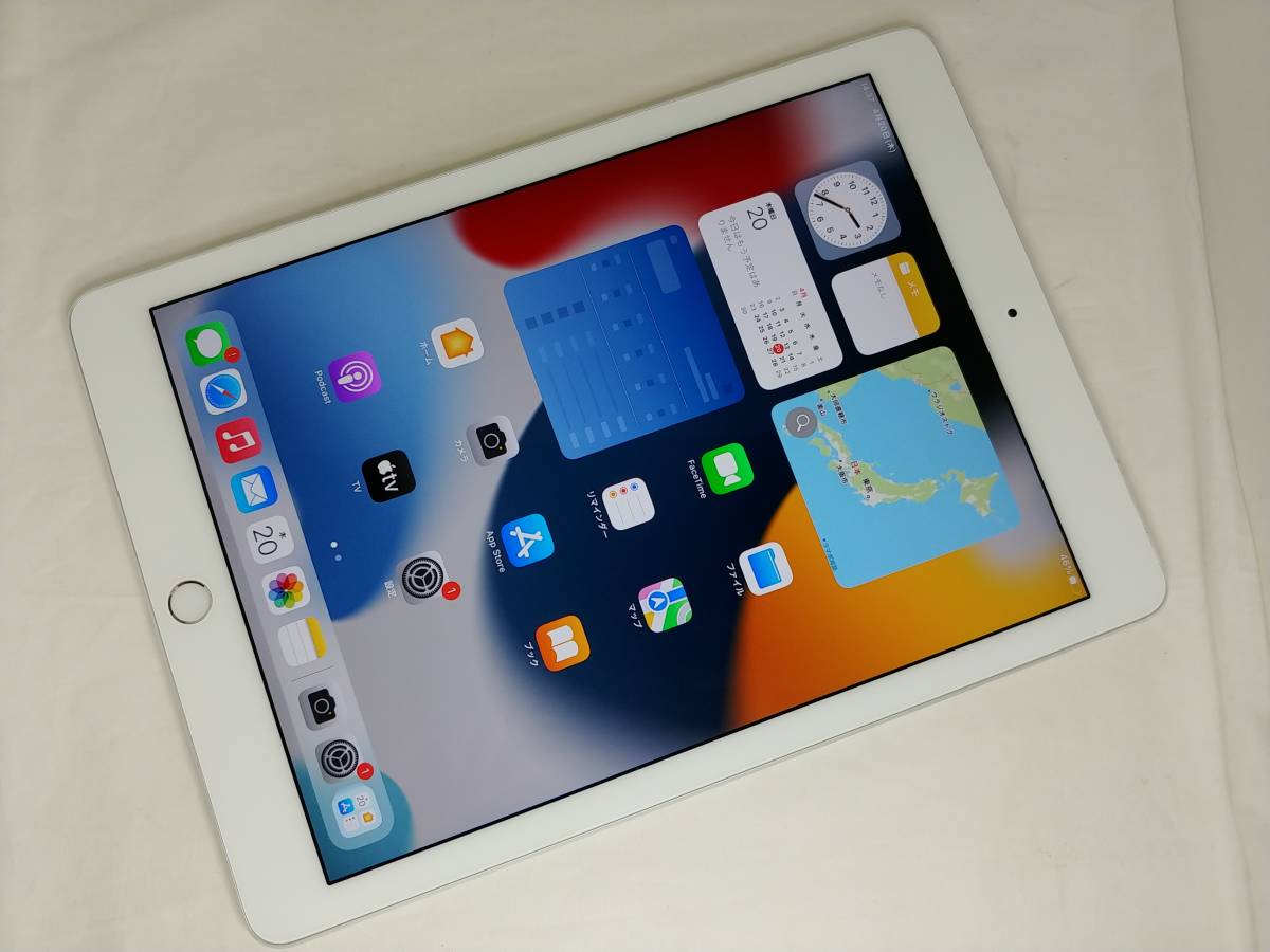 ☆送料無料選択可☆良品☆au☆A1674iPad Pro 9.7 インチ Wi-Fi + Cellular 128GB(シルバー)☆除菌済み☆0325003090☆4/20 o