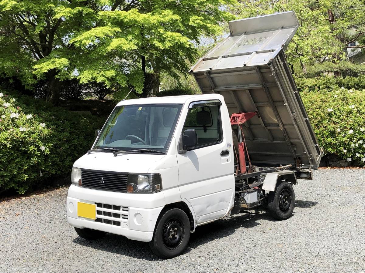 ☆ 希少 ♪ 鬼銀ダンプ♪ PTO油圧強化 ステンレス製ダンプ！車検付き 