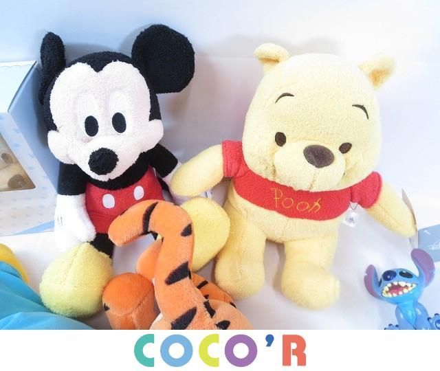 ディズニープーさん スティッチ ぬいぐるみセット