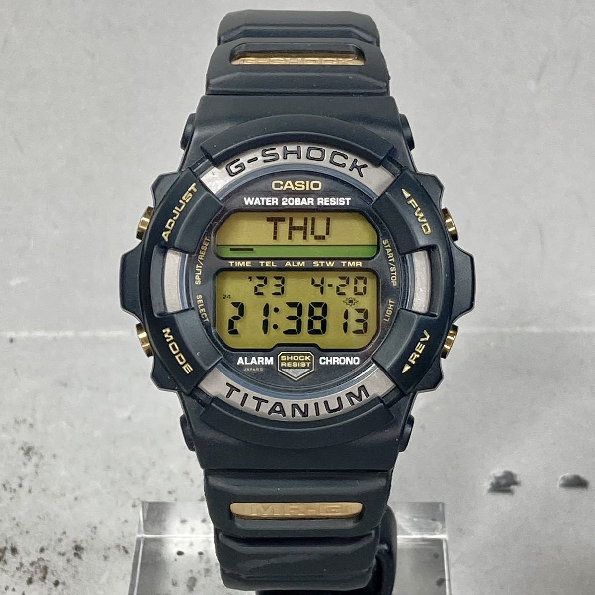 未使用 極美品 希少 CASIO G-SHOCK MRG-1G-1 MR-G スクリューバック