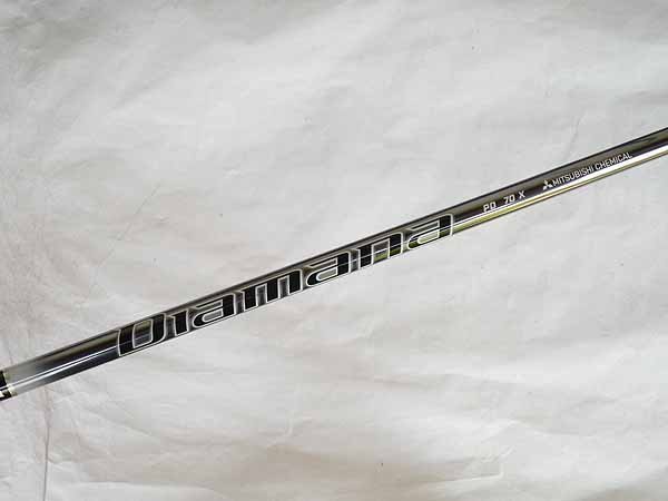 リシャフト テーラーメイド スリーブ付 ディアマナ PD70 X 全長44.25インチ