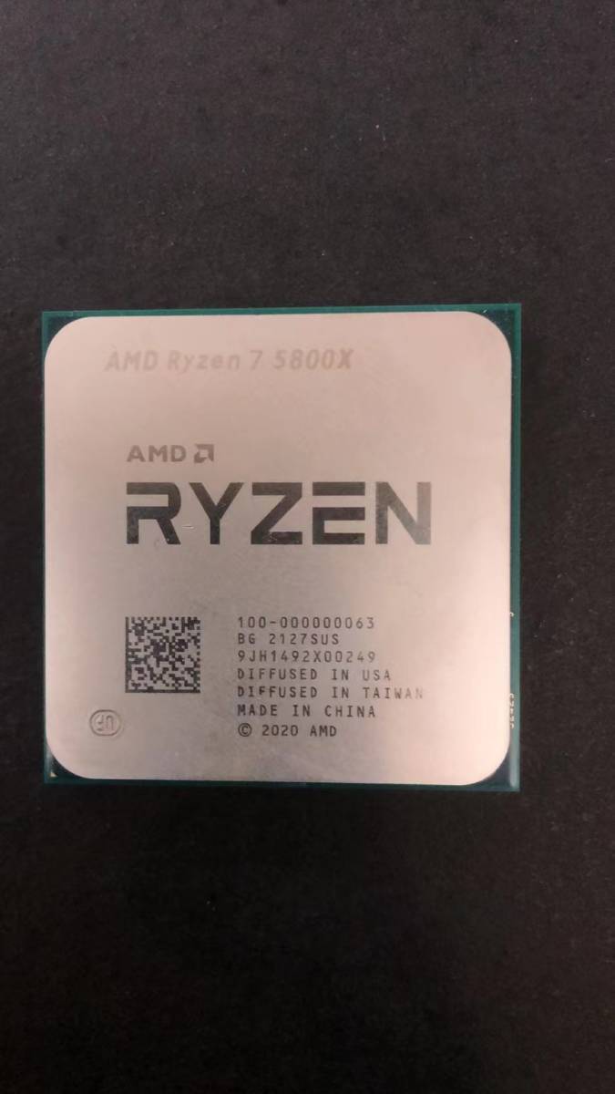 「動作未確認ジャンク品」AMD Ryzen 7 5800X AMD Ryzen 7 5800X 中古分解品 動作未確認ジャンク CPU 4503 【公式通販】