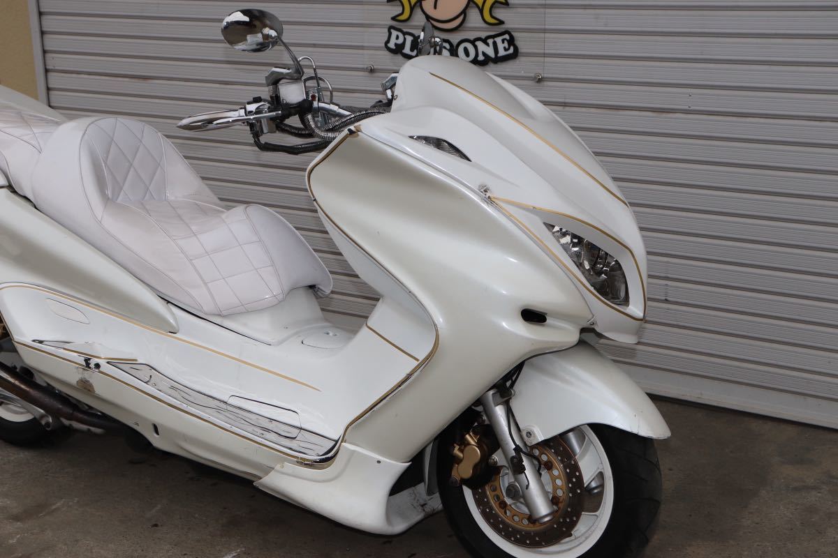 1円スタート ヤマハ マジェスティ C 250 SG03J フルエアロ 実働車体 