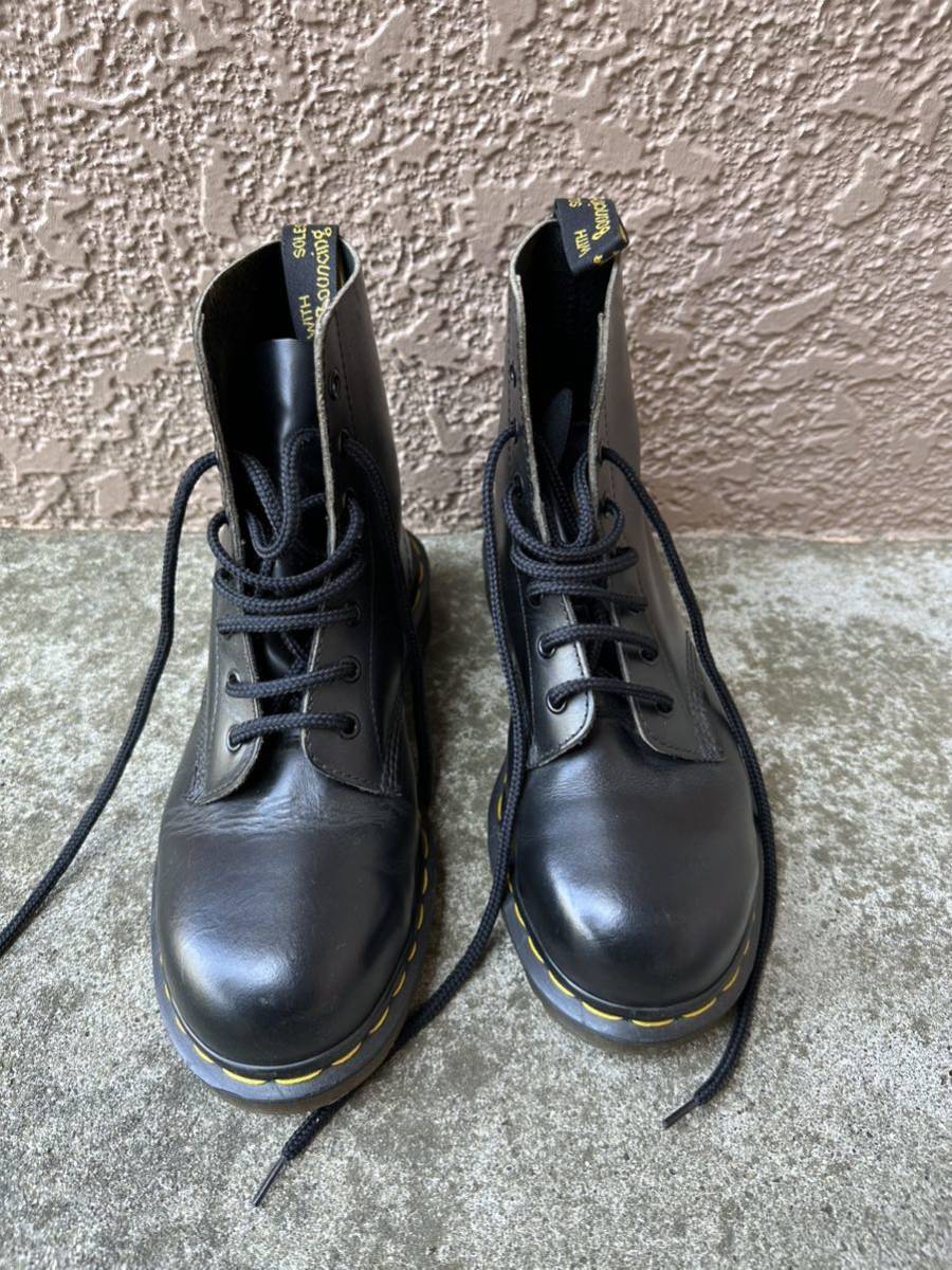 Dr.Martens ドクターマーチン8ホール 英国製スチールトゥ UK7 スチール 