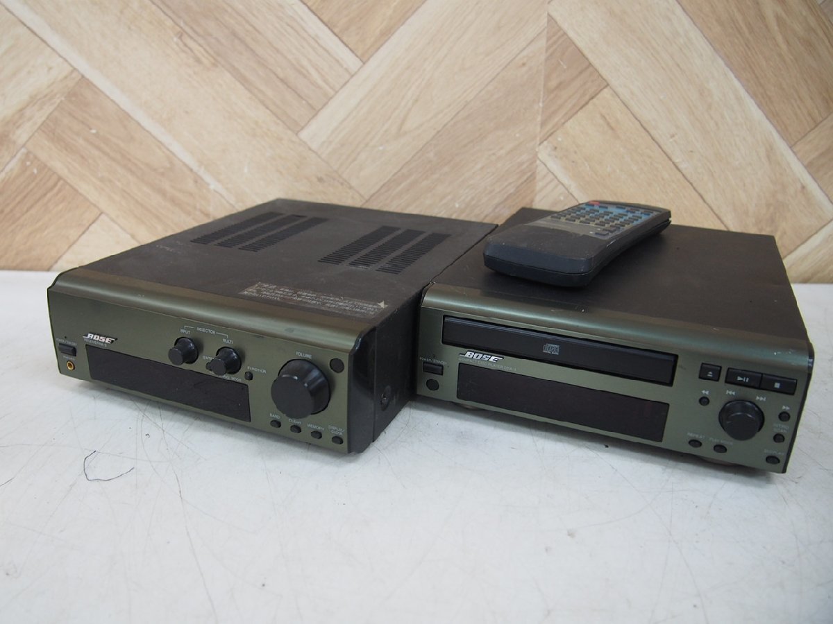 ☆【2R0413-17】 BOSE ボーズ CDプレーヤー CDA-8 レシーバー RA-8