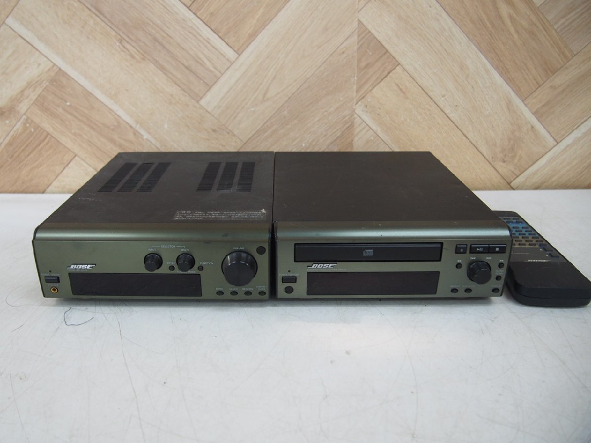 ☆【2R0413-17】 BOSE ボーズ CDプレーヤー CDA-8 レシーバー RA-8