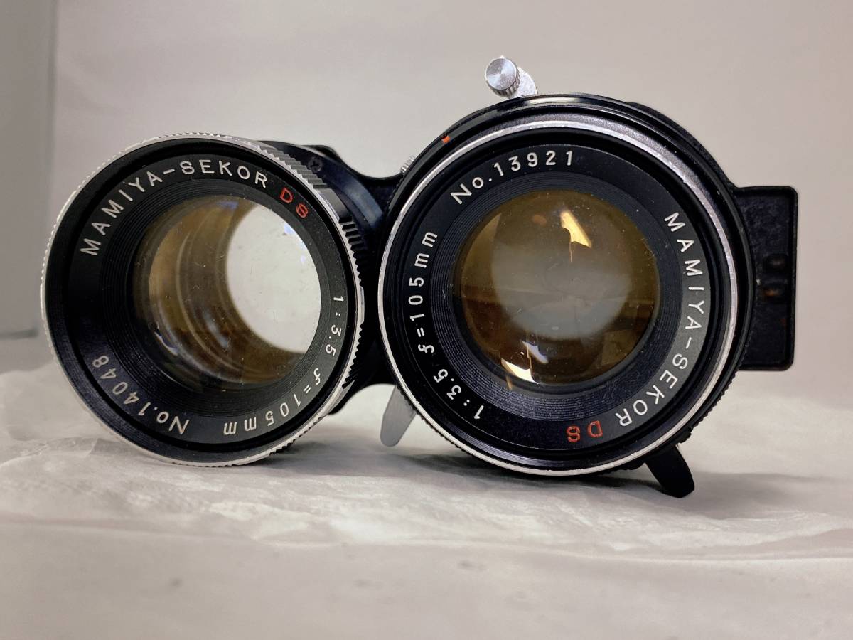 ☆実用品☆ マミヤ MAMIYA SEKOR DS 105mm F3.5 ☆シャッター全速OK