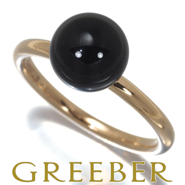 ティファニー リング オニキス ハードウェア ボール 11号 K18PG BLJ 大幅値下げ品