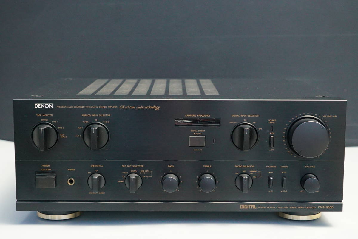 DENON デノン PMA-880D DAコンバーター内蔵 プリメインアンプ 動作確認