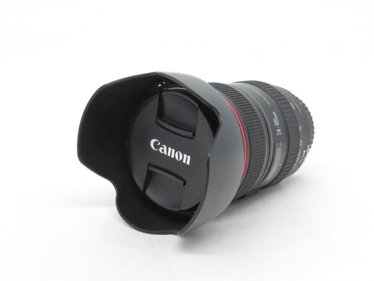 Canon キヤノン EF24-105mm F4L IS USM ズームレンズ/EW-83H レンズ