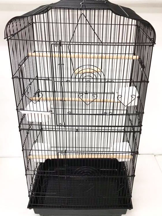鳥 スクエアタイプ 鳥小屋 鳥カゴ ゲージ 2部屋 鳥かご ツイン鳥かご