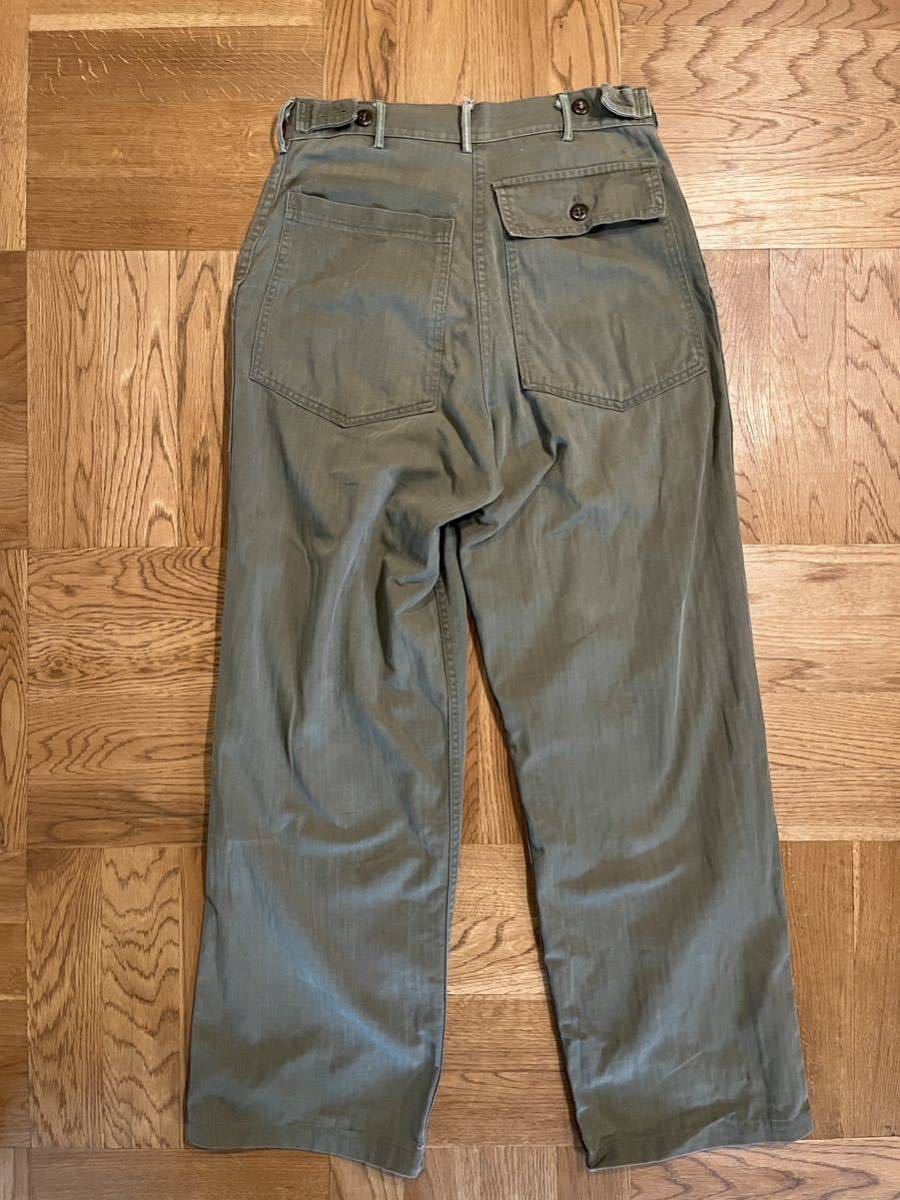 WW2 40s 【VINTAGE】40s U.S.ARMY HBT ベイカーパンツ / ヴィンテージ