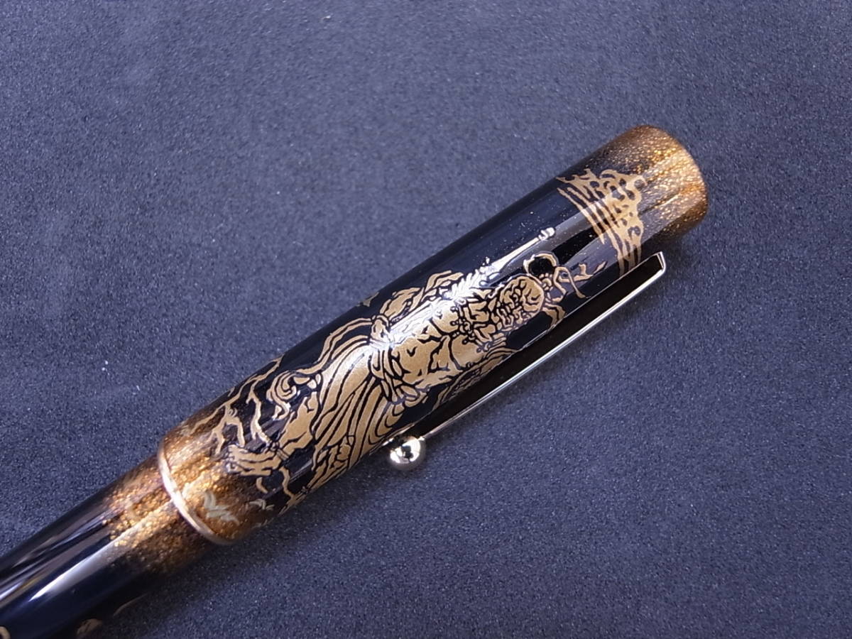 希少 未使用品 PILOT パイロット 創立88周年記念万年筆「仁王」蒔絵万年筆