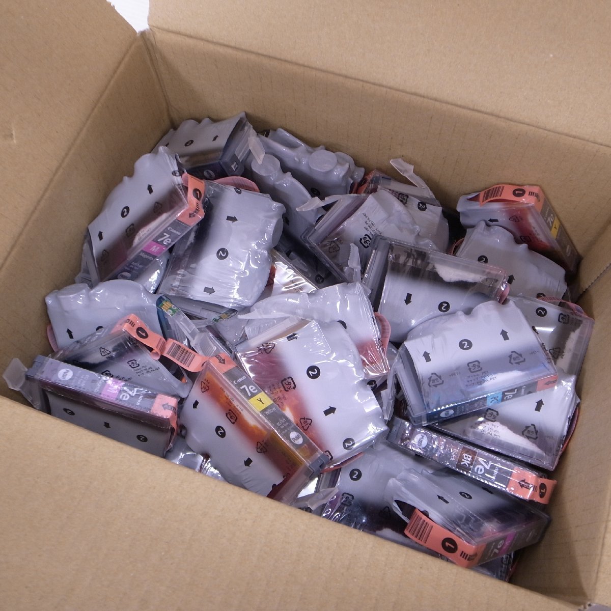 F084 Canon キヤノン 7e 純正 インクカートリッジ まとめて 50個 キャノン 大量 まとめて放出品！