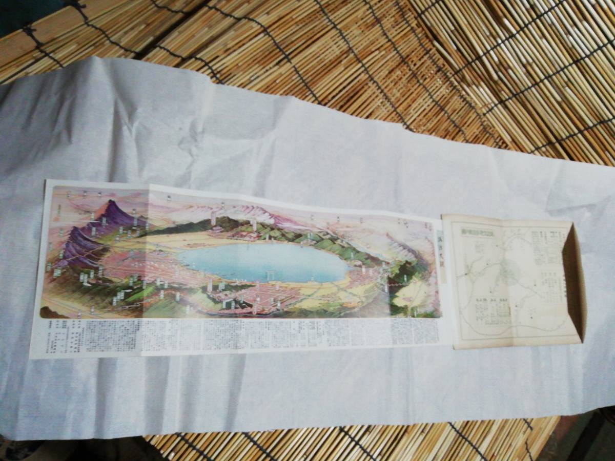 ♪昔の鳥瞰図　諏訪大観　昭和七年　常光