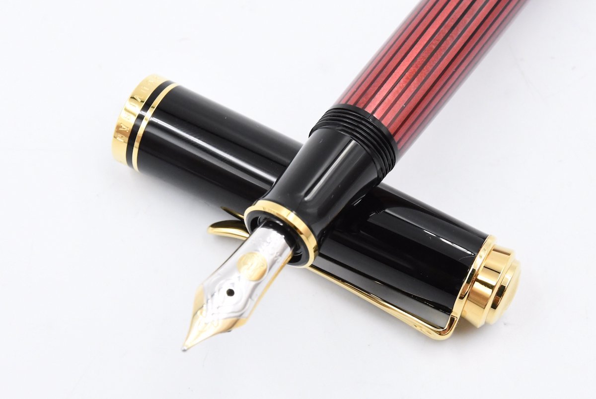 Pelikan Pelikan ペリカン スーべレーン M400 14C F 赤 レッド 万年筆