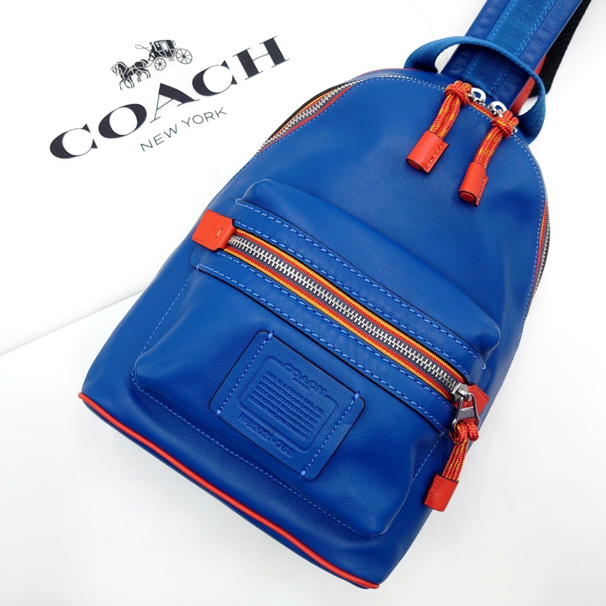 1円 新品同様 極希少 COACH コーチ メンズ ボディバッグ ショルダー
