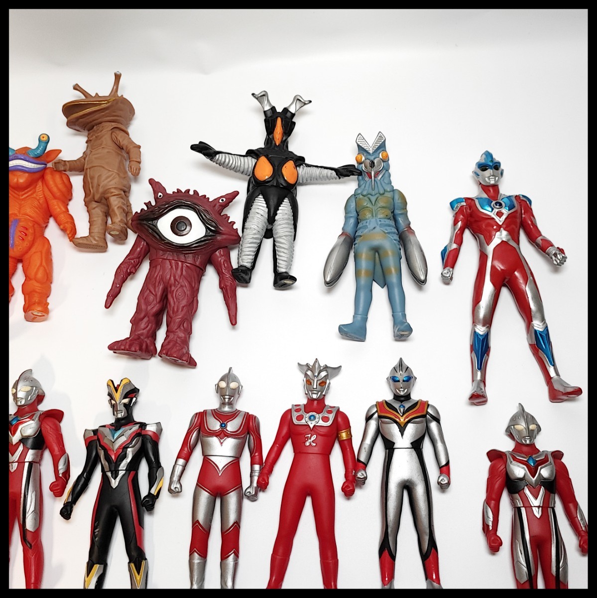ライブサイン付き ウルトラマン 怪獣 ソフビ 大量セット ウルトラ 