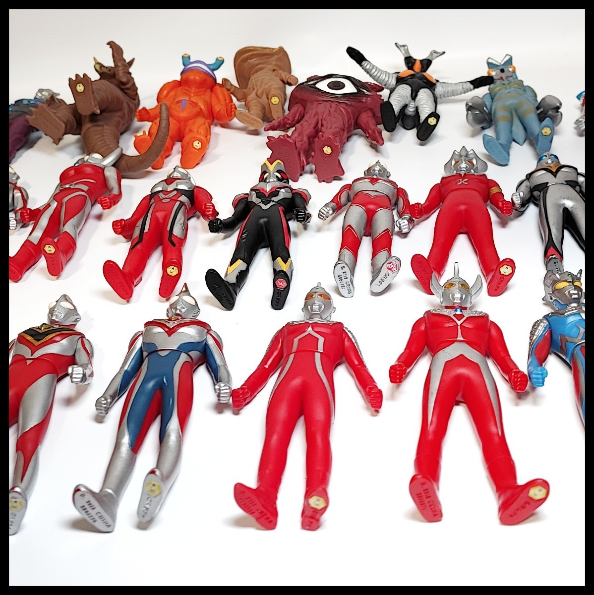 ライブサイン付き ウルトラマン 怪獣 ソフビ 大量セット ウルトラ