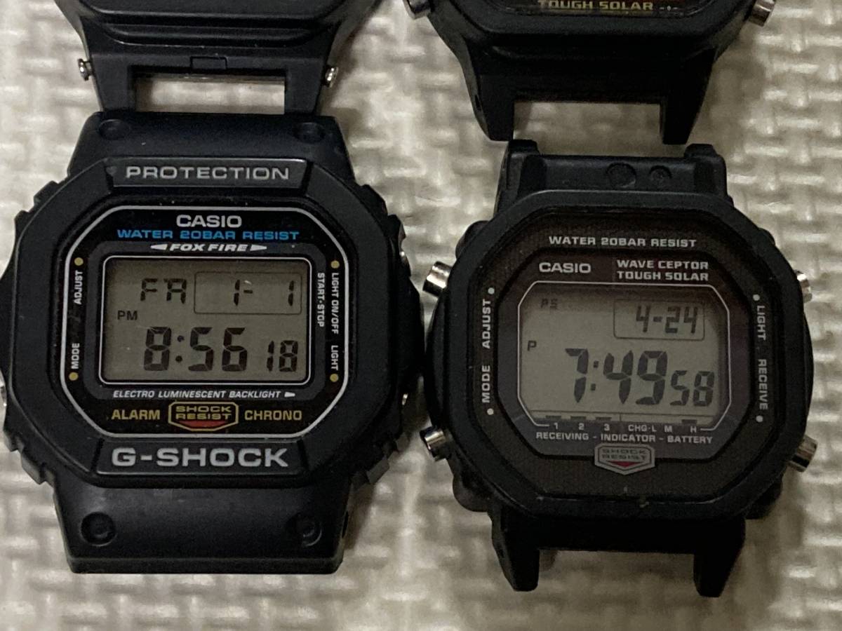 CASIO カシオ Gショック セット GW-5600J/DW-5600M/G-5600/DW-5600E(G 