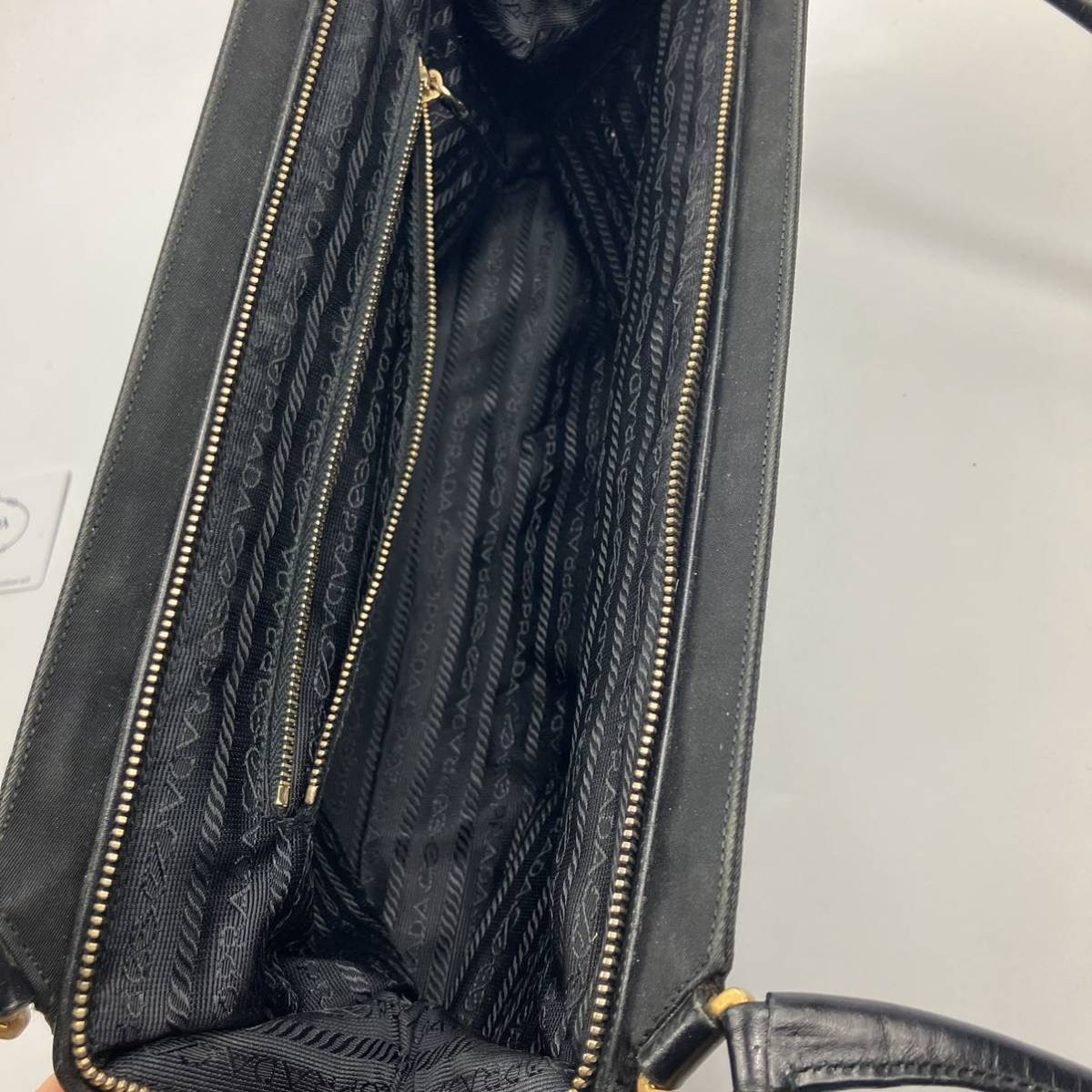1円【極美品】 PRADA プラダ アクセサリーポーチ ショルダーバッグ 