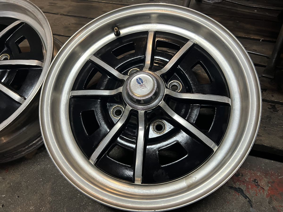 空冷 VW ホイール アルミ スプリントスター 4穴 2本 ビートル タイプ3 