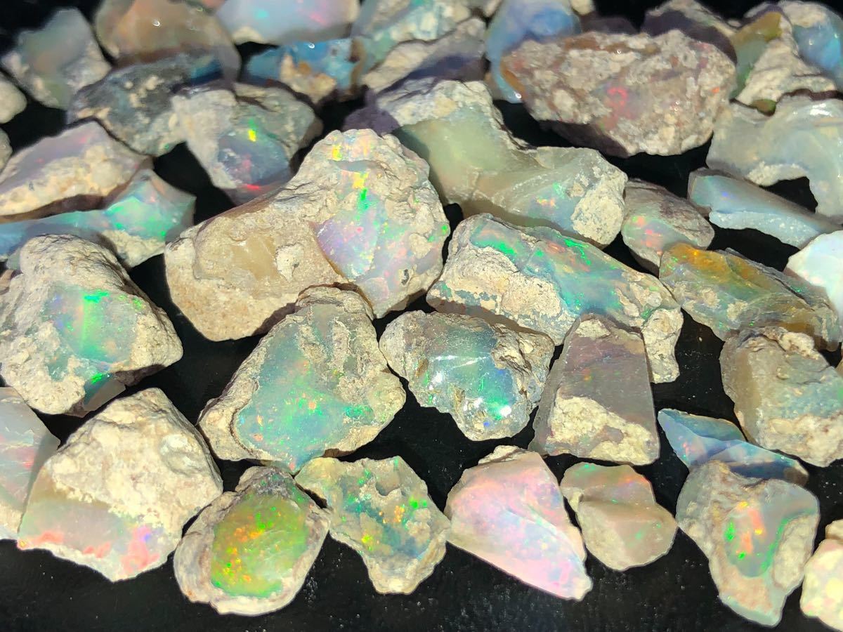 90CT】エチオピア オパール 原石 鉱物標本 通販 鉱物 オパール 原石