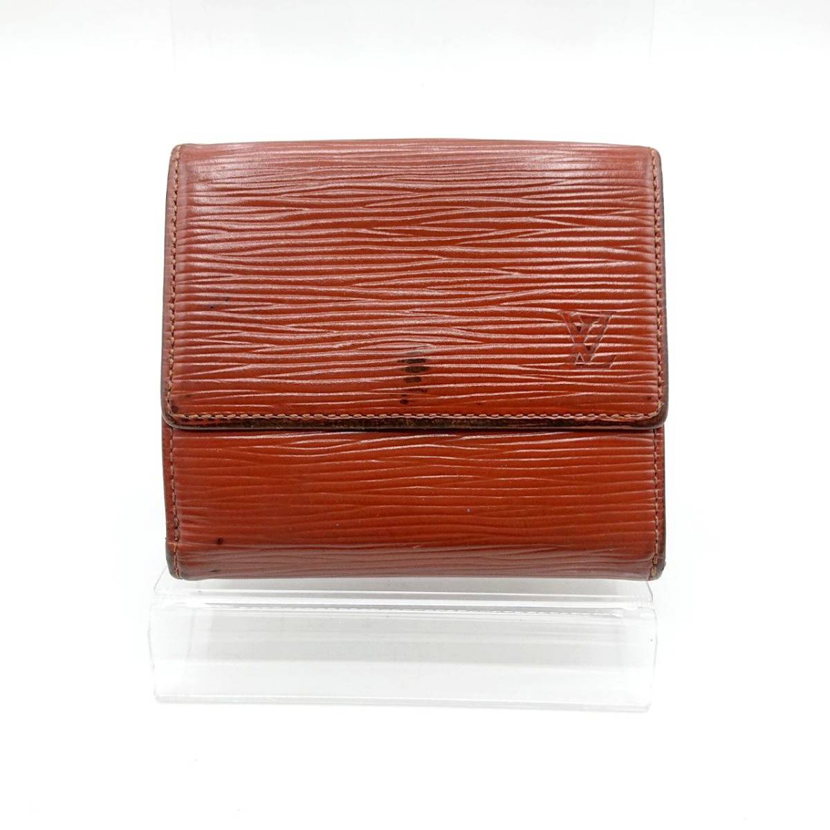 Wホック財布 ルイヴィトン LOUIS VUITTON モノグラム カルト ビエ 三 