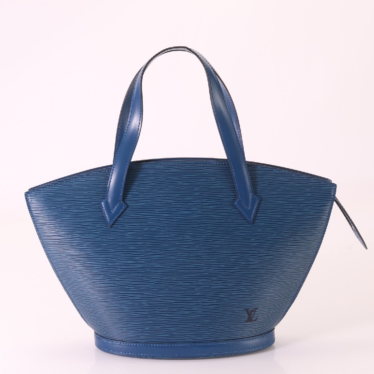 ■極美品■ルイヴィトン■エピ レザー サンジャック トレドブルー M52275 ハンド バッグ トート ショルダー レディース AAB 0424-1A2
