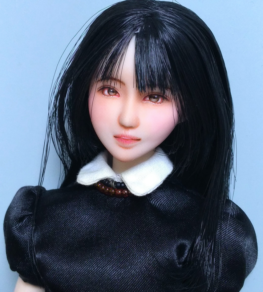 大得価，SALE 1/6 カスタムヘッド：A01 オビツ27-01植毛ヘッド ナチュラル肌 pロtotype.(パーツ)｜売買されたオークション情報、yahooの商品情報をアーカイブ公開 - オークファン パーツ
