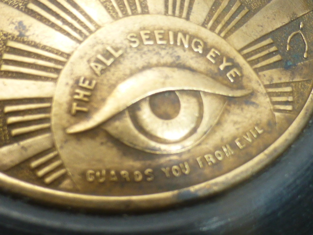 【当時物！】神の目！お守り！シフトノブ ベークライト ハーレー チョッパー ショベル ナックル パン ヘッド ホットロッド ジョッキーノブ