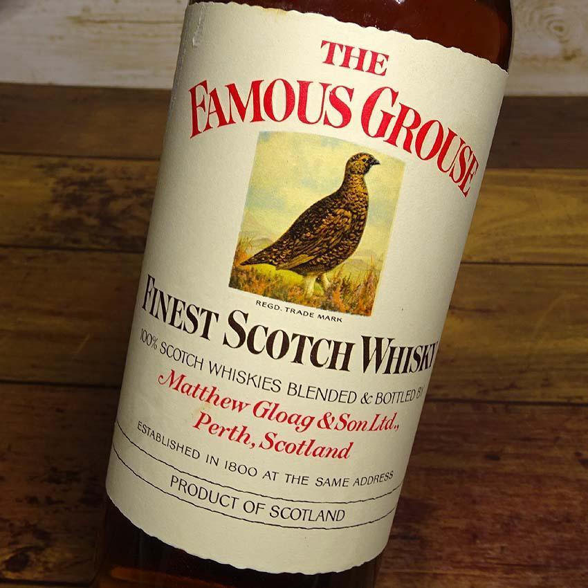 未開栓古酒 酒 未開栓 ウイスキー THE FAMOUS GROUSE MALT WHISKY AGED