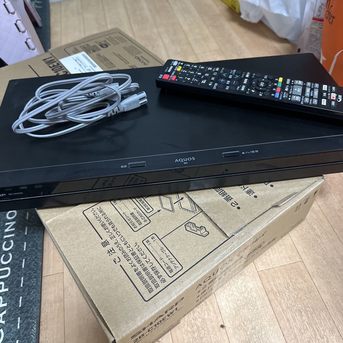 シャープ BD-NW520 SHARP BD-NW520 シャープ レコーダー：シャープ
