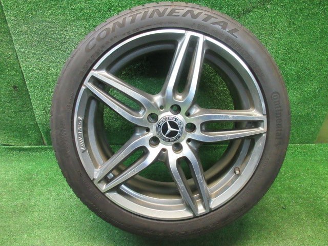 ベンツ Eクラス W213 純正 AMG 19インチ 19x8J PCD112 +43 5H 245/40ZR19 1本　　2023.2.20.O.6-A50　外車　22101069 Eクラス 19インチ 純正 クーペ メルセデス ja19