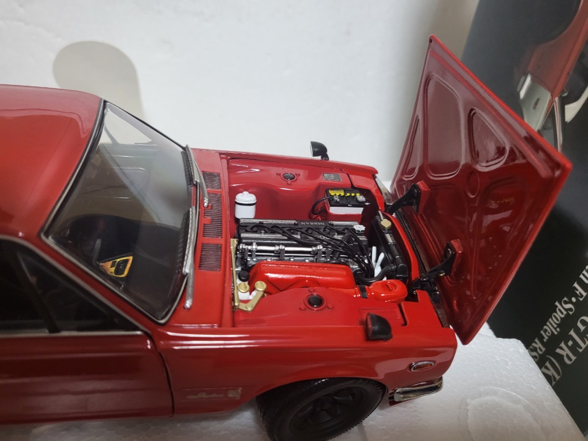 絶版未展示品 京商1⁄18スカイライン 2000 GT-R ストリートバージョン