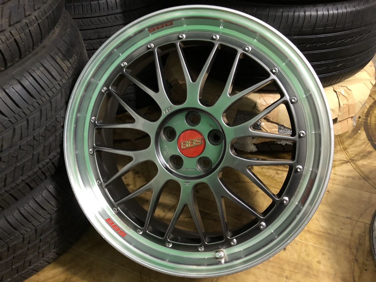 手渡可岐阜市BBS LM (248） 19インチ 7.5J +48 5H 100 カラー：DBK 86 