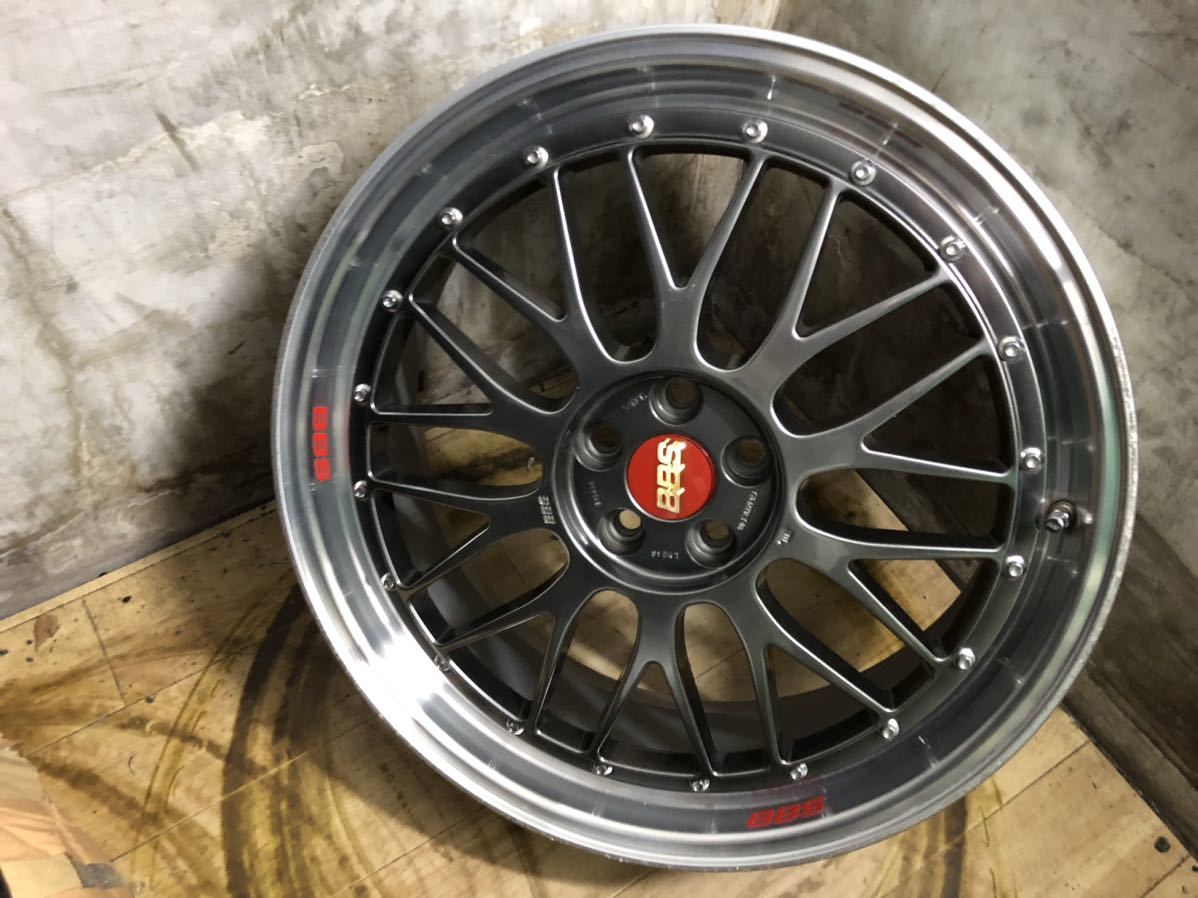 手渡可岐阜市BBS LM (248） 19インチ 7.5J +48 5H 100 カラー：DBK 86 