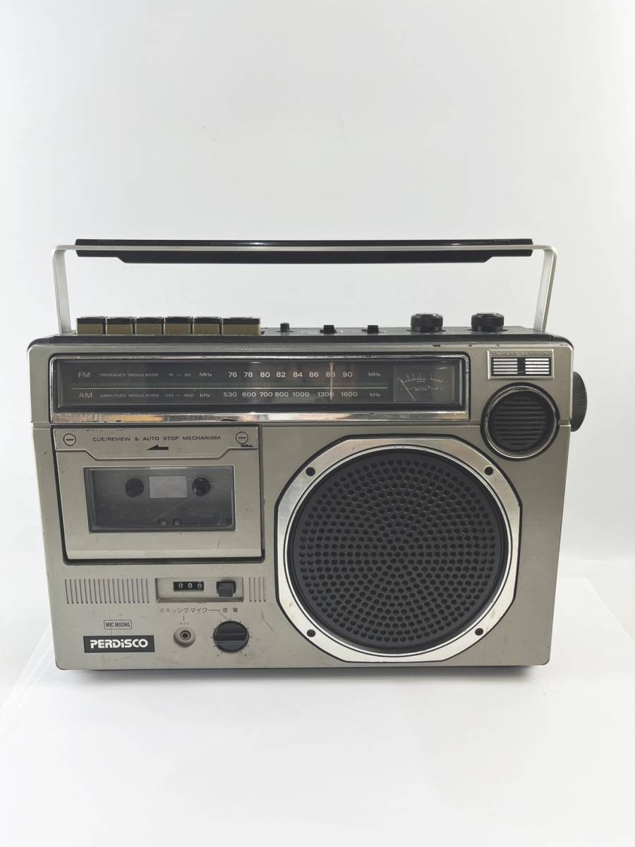 激安 買取 相場 ジャンク HITACHI PERDISCO TRK-8080MKII ラジカセ