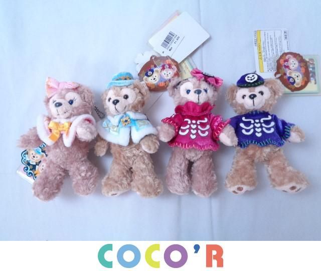 同梱可】良品 ディズニー ダッフィー シェリーメイ ぬいぐるみバッジ
