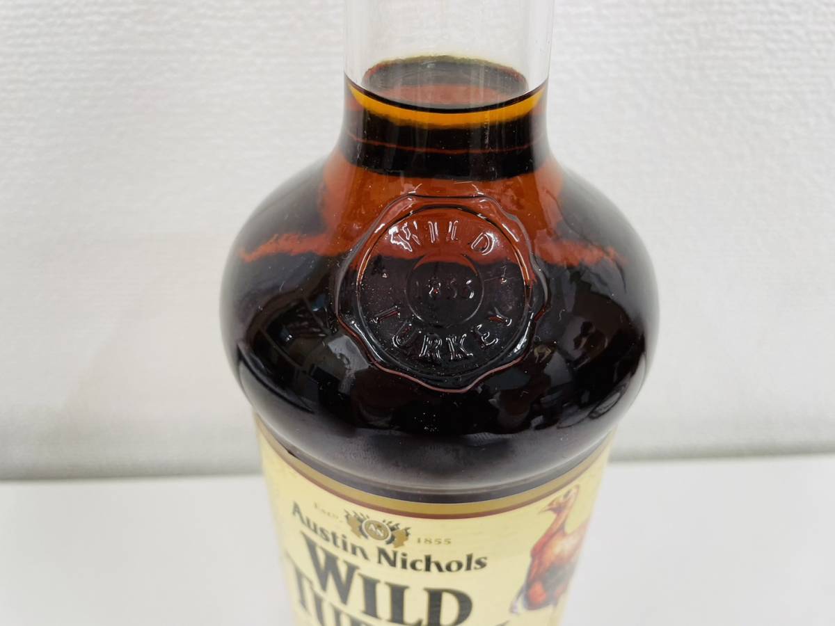 古酒・未開栓WILD TURKEY ワイルドターキー 8年 旧ボトル 1000ml 101