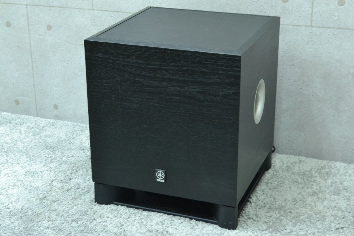 k226□YAMAHA ヤマハ□サブウーファー□YST-SW010□音響機器 通電OK