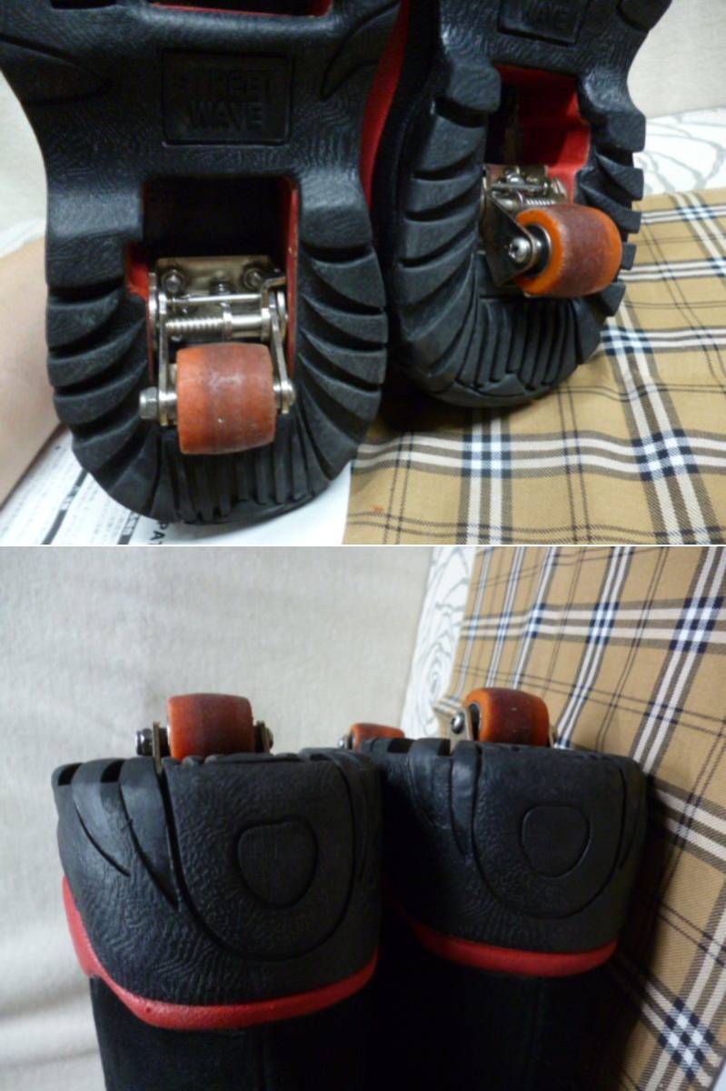 STREET WAVE　ローラーシューズ　25　ストリートウェーブ　ローラースケート内蔵スニーカー_10