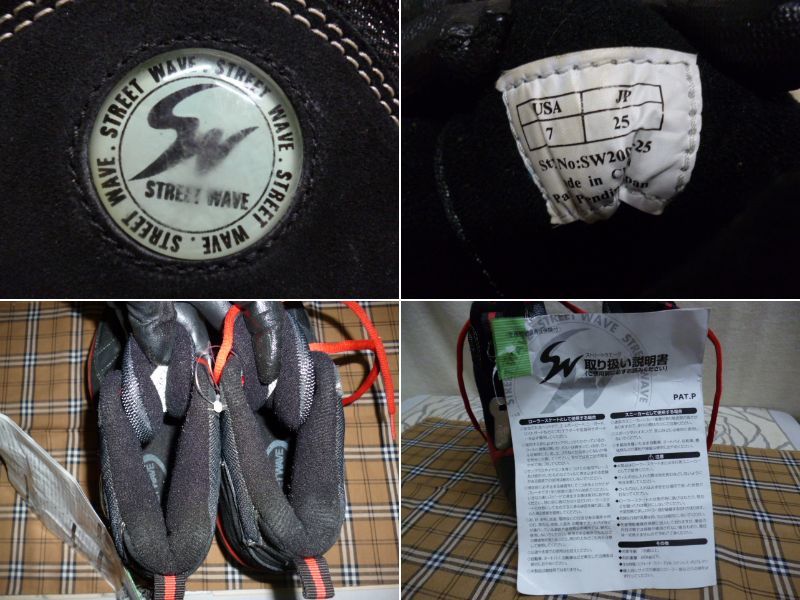 STREET WAVE　ローラーシューズ　25　ストリートウェーブ　ローラースケート内蔵スニーカー_7