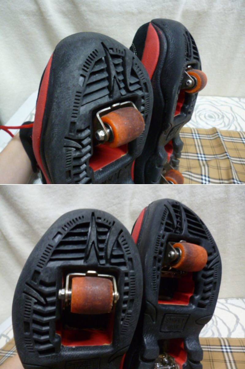 STREET WAVE　ローラーシューズ　25　ストリートウェーブ　ローラースケート内蔵スニーカー_9