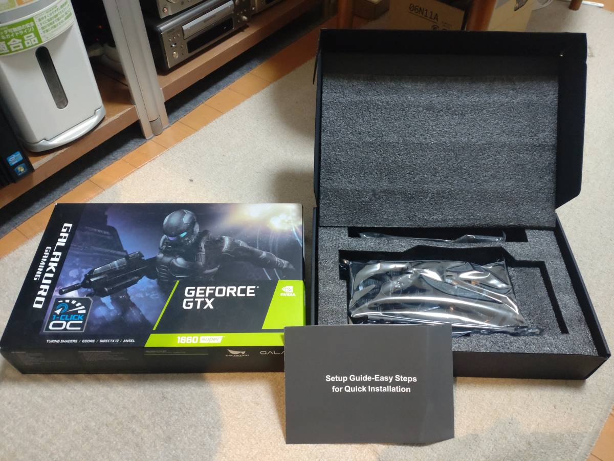 GeForce GTX 1660 SUPER GG-GTX1660SP-E6GB/DF 玄人志向 GALAKURO