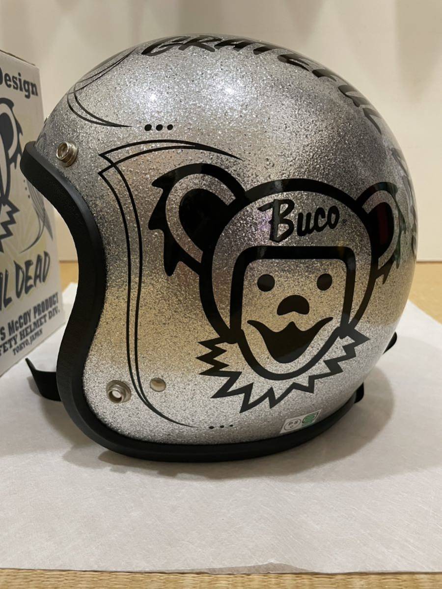 BUCO ブコ ヘルメット グレイトフルデッド （58-60）ジェット 