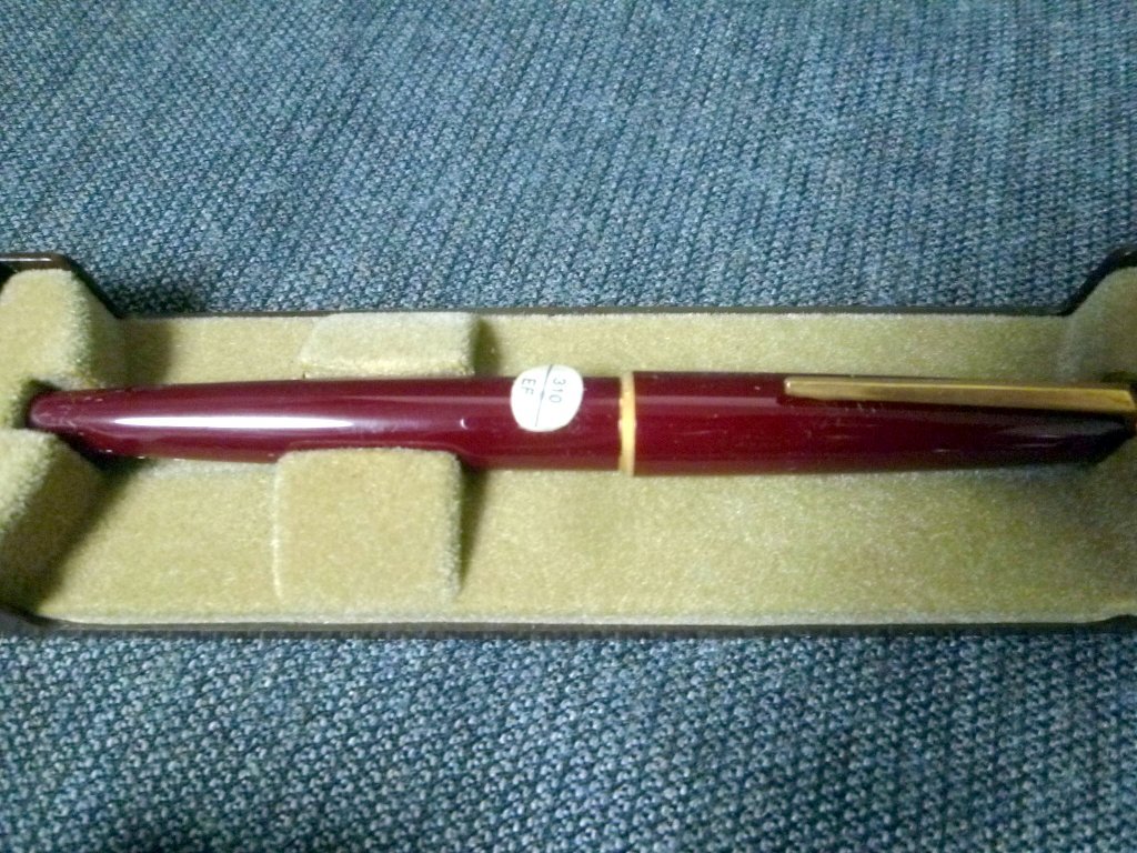 その1 未使用 デッドストック MONT BLANC モンブラン 万年筆 No.310 EF